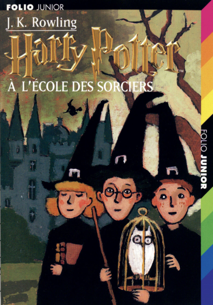 Harry Potter à l'école des sorciers, Folio Junior, 1998.